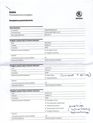 Skoda Octavia cena 41999 przebieg: 249000, rok produkcji 2019 z Gdynia małe 154